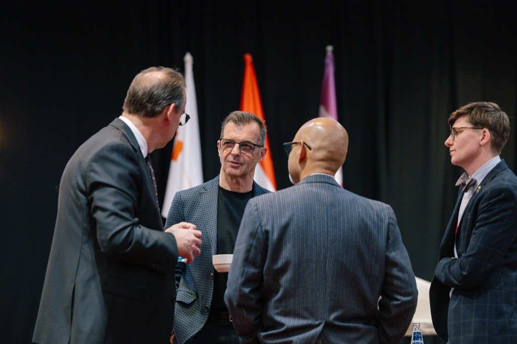 Delegates in discussion during a Leadership Lab workshop